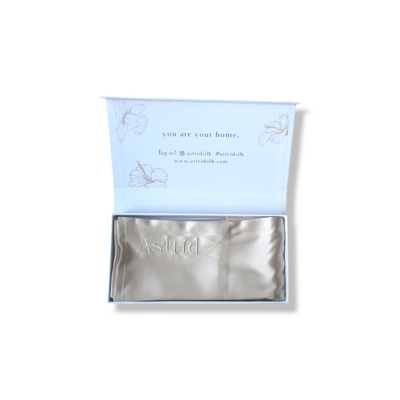 Champagne Silk Pillowcase